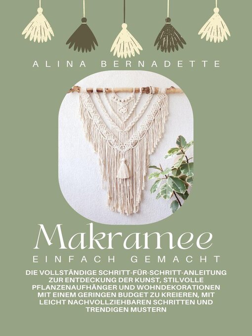 Title details for Makramee einfach gemacht by Alina Bernadette - Wait list
